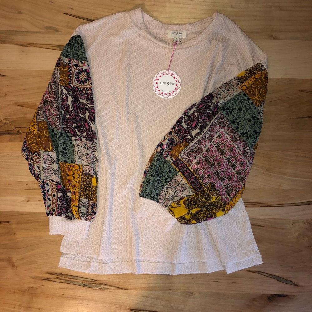 UMGEE Waffle knit Top